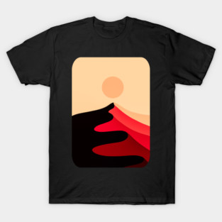 Red sand peak T-Shirt