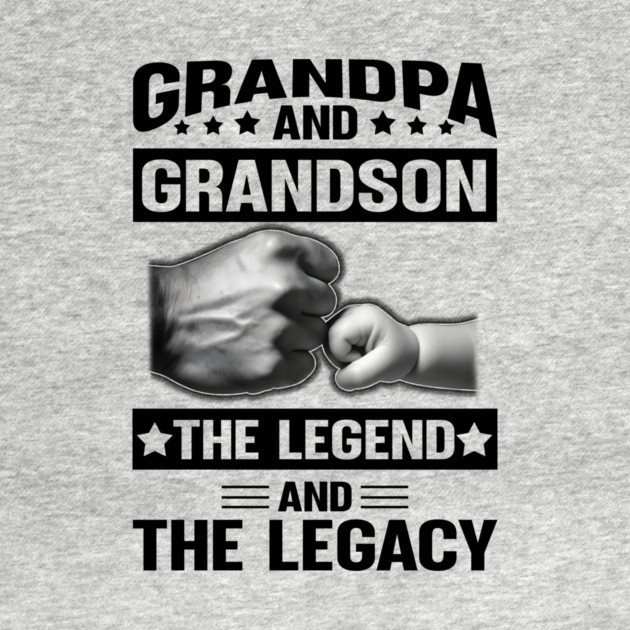 Grandpa And Grandson Matching by Happy Solstice