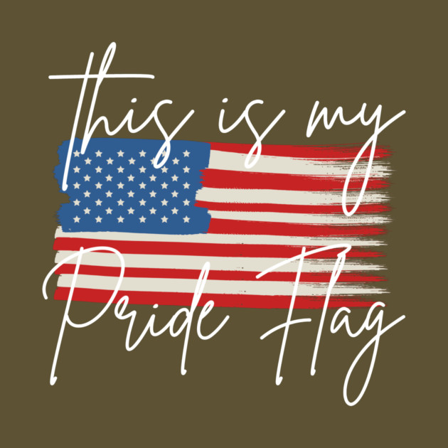 USA This is My Pride Flag by The WYLD Tribe