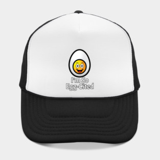 Egg Excited Pun Hat