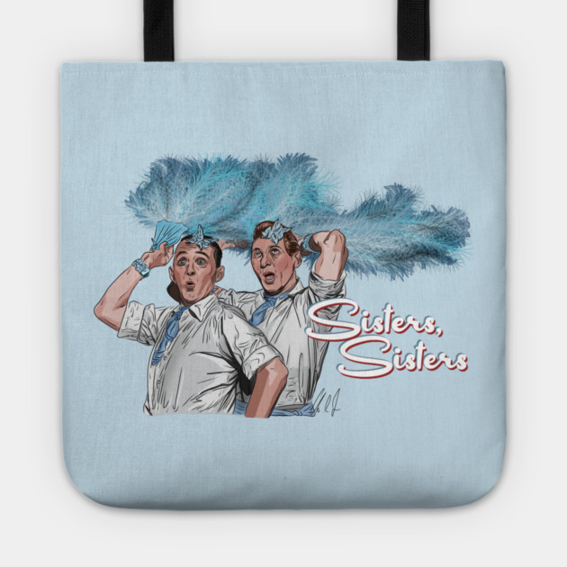 White Christmas: Sisters Tote by 51Deesigns