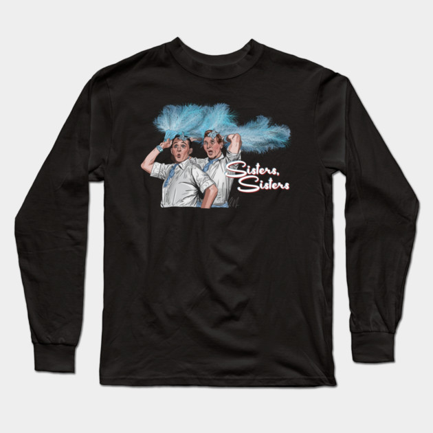 White Christmas: Sisters Long Sleeve T-Shirt by 51Deesigns
