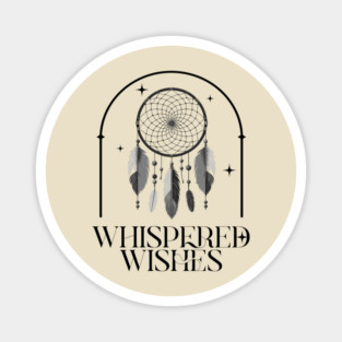 Whispered Wishes, trendy image Magnet