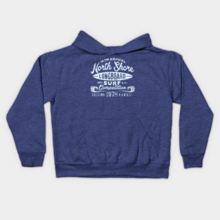 18th Annual North Shore Longboard Surf Competition Kids Hoodie