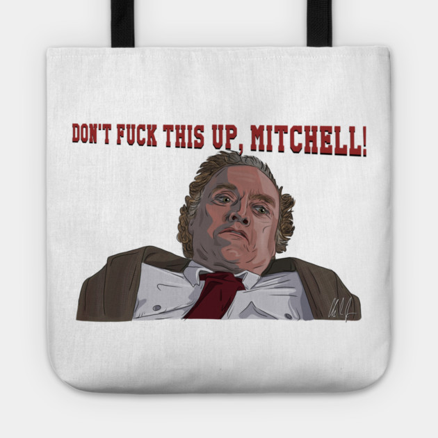 Three O'Clock High: Don't F This Up, Mitchell Tote by 51Deesigns