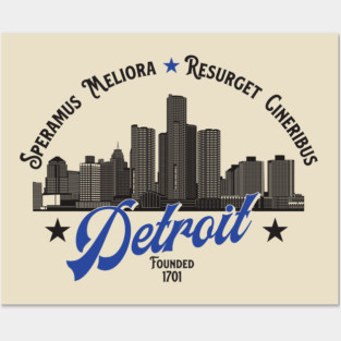 Detroit Posters and Art