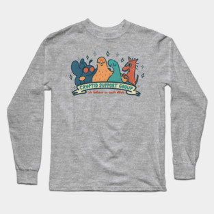 Cryptid Support Group - We Believe in Each Other Long Sleeve T-Shirt