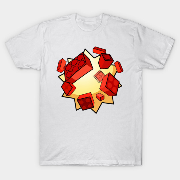 Exploding Bricks Exploding Bricks T-Shirt TeePublic