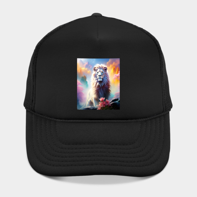 Lion in the sky double exposure wildlife forests by BirdsnStuff