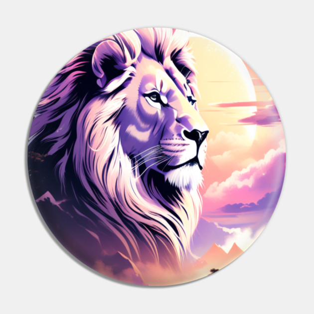 Lion in the sky double exposure wildlife forests Pin by BirdsnStuff