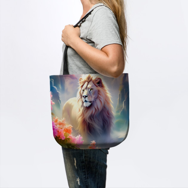 Lion in the sky double exposure wildlife forests by BirdsnStuff