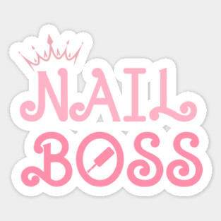 Nail Boss Sticker