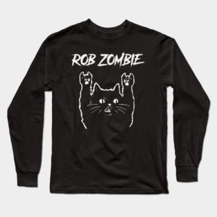 rob and the cat Long Sleeve T-Shirt