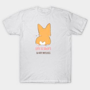 Corgi Short legs sit down T-Shirt