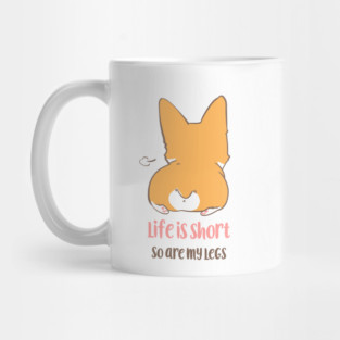 Corgi Short legs sit down Mug