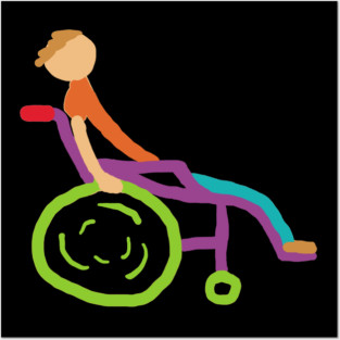 Wheelchair Posters and Art