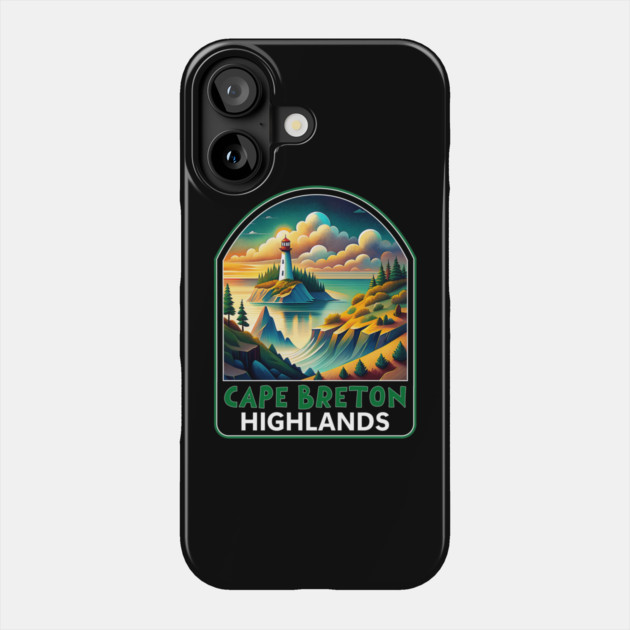 Cape Breton Highlands Phone Case by DIGITAL MERCH CREATIONS