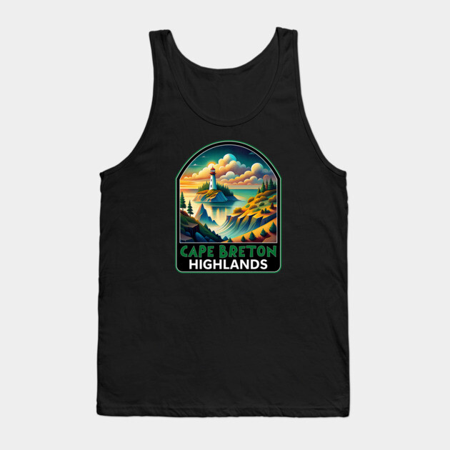 Cape Breton Highlands Tank Top by DIGITAL MERCH CREATIONS