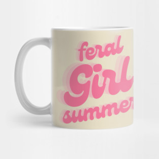 Feral Girl Summer Mug