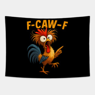 F-Caw-F Tapestry
