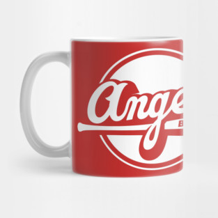 Angels Up to Bat Mug
