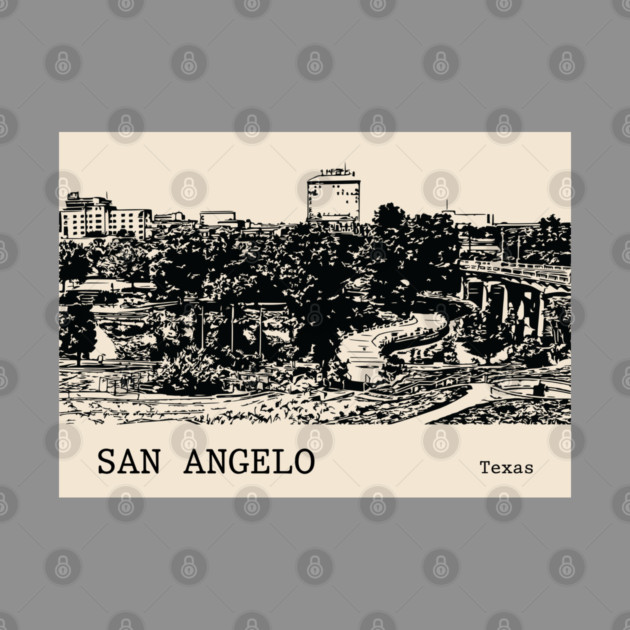 San Angelo Texas by Lakeric