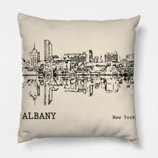 Albany New York Pillow