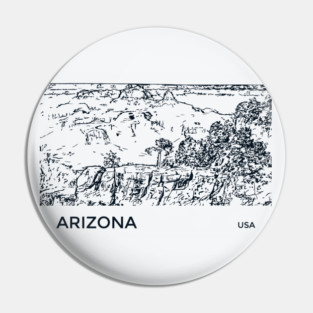 Arizona USA Pin