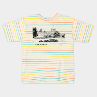 Arkansas State USA Kids T-Shirt