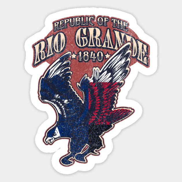 Republic of the Rio Grande - History Texas Mexico Flag Magnet by Yesteeyear