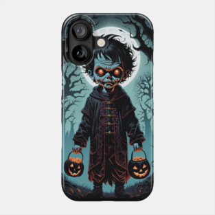 Trick or Treat Zombie Kid Phone Case
