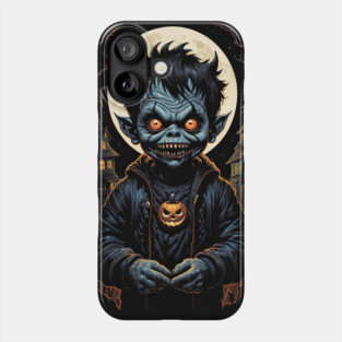 Trick or Treat Devil Boy Phone Case
