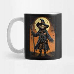 Trick or Treat Scarecrow Kid Mug