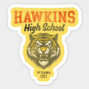 Hawkins High School Indiana Sticker