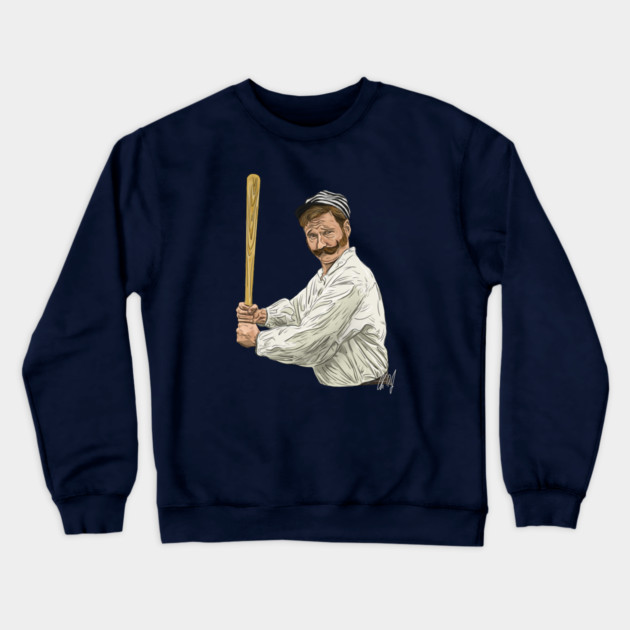 Conan: Old Timey Baseball Crewneck Sweatshirt by 51Deesigns