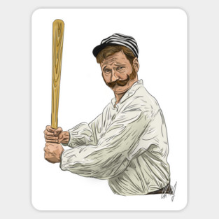 Conan: Old Timey Baseball Magnet