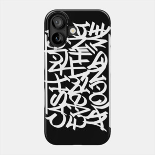 Cash Rules Everything Around Me (White Print) Phone Case