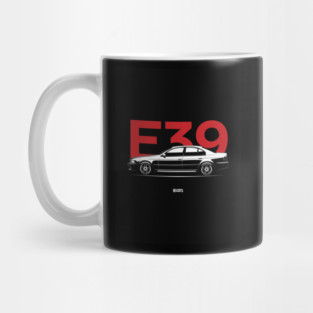 Black E39 Style Mug