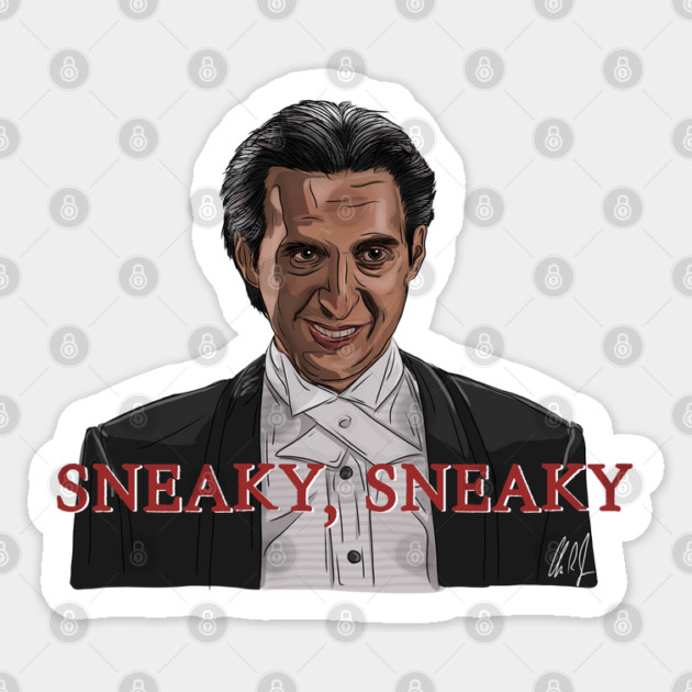Mr. Deeds: Sneaky, Sneaky Sticker by 51Deesigns