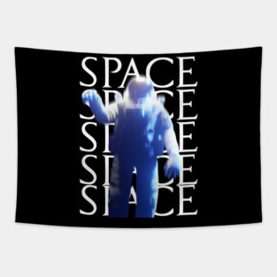 Space Man Tapestry