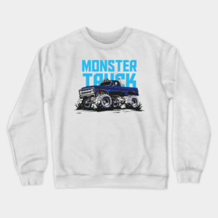 Monster Truck Chevy Crewneck Sweatshirt