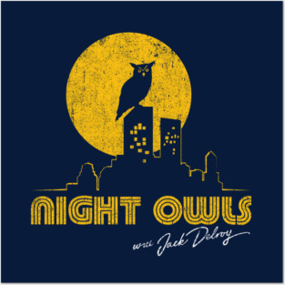 Night Owls with Jack Delroy Posters and Art
