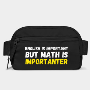 English Is Important Bag