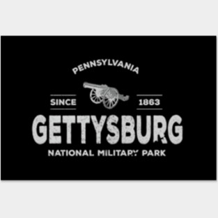 Gettysburg Park 1863 National Military Park Posters and Art