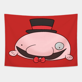Dapper Blobfish Tapestry