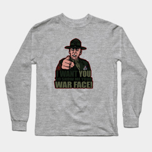War Face Long Sleeve T-Shirt