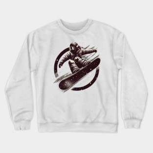 Snowboarding Crewneck Sweatshirt