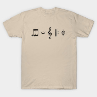 Music in Glyphs T-Shirt