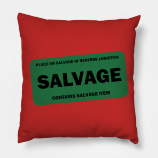 Salvage Team Member Pillow