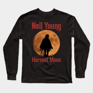 Neil Young Harvest Moon Long Sleeve T-Shirt